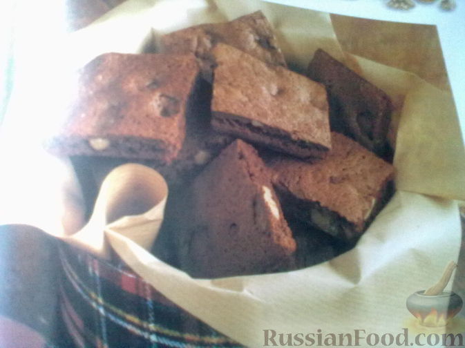 Рецепт Шоколадные пластинки с орехами