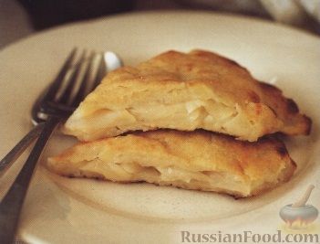Рецепт Яблочный пирог с картофельным коржом