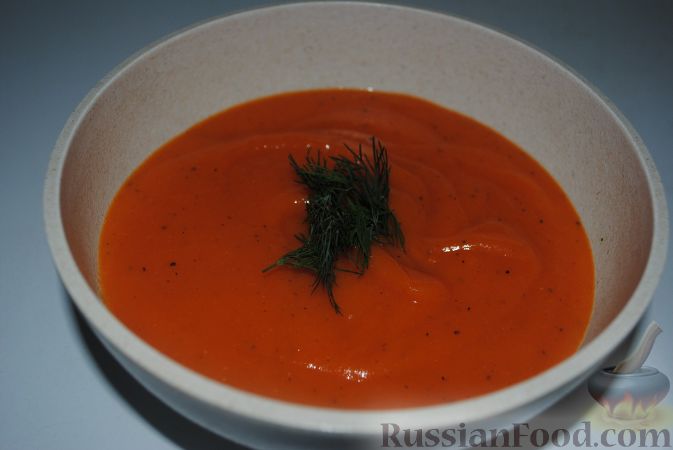 Рецепт Суп-пюре из моркови
