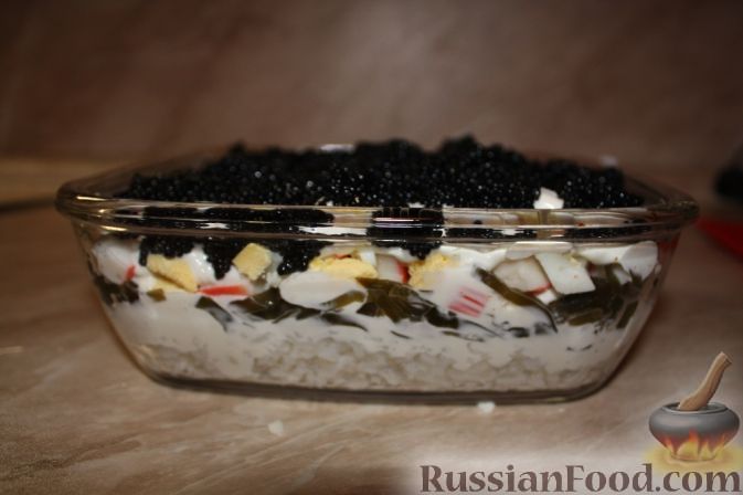 Рецепт Салат "Черное море"