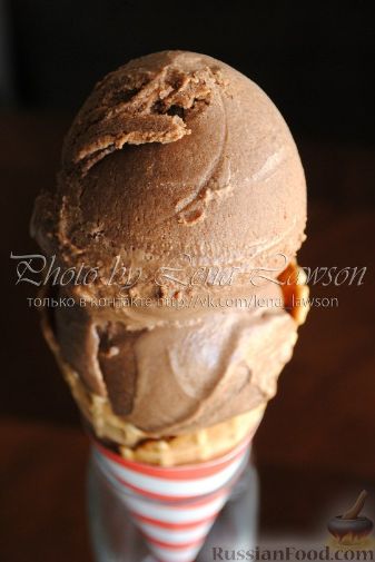 Рецепт Мороженое с молочным шоколадом и Гиннессом