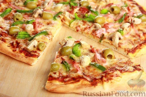 Рецепт Пицца по-домашнему