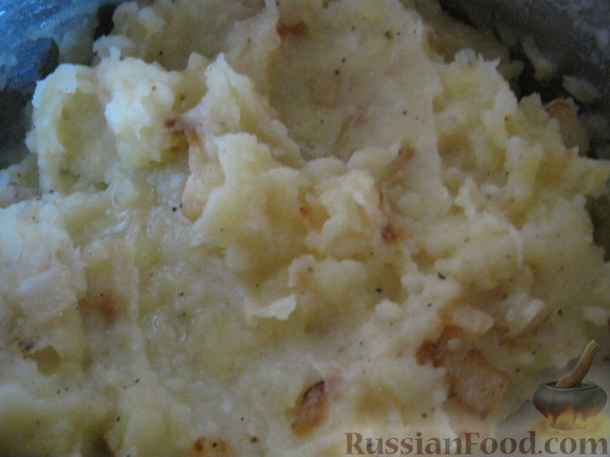 Рецепт Начинка для пирожков из картофеля и грибов
