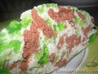 Рецепт Торт-десерт "Битое стекло"
