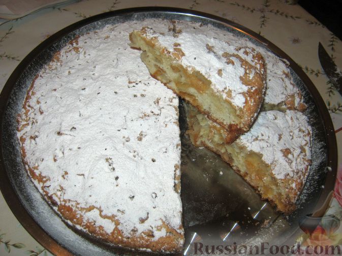 Рецепт Простой пирог с яблоками