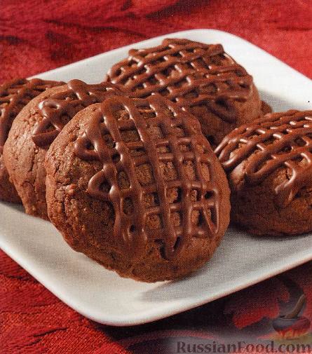 Рецепт Печенье шоколадно-кофейное «Трюфельное Мокко»