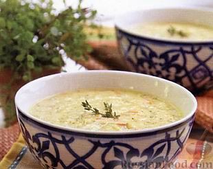 Рецепт Суп из брокколи с сыром