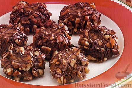 Рецепт Шоколадно-карамельное печенье