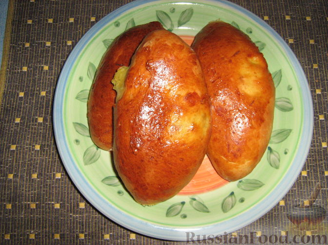 Рецепт Пирожки с сердцем и пирожки с картошкой