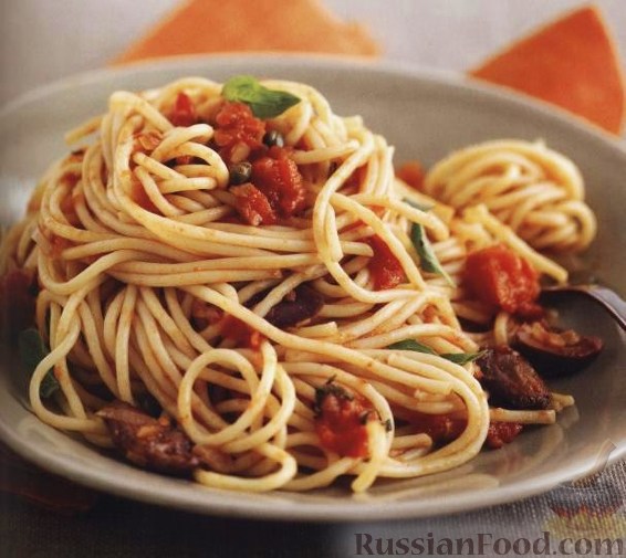 Рецепт Спагетти «путанеска»