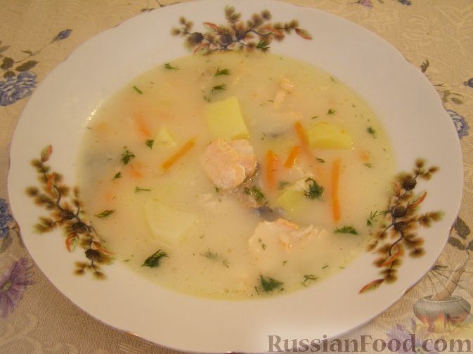 Рецепт Рыбный суп "Финские мотивы"