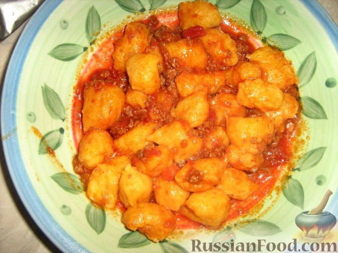 Рецепт Ньокки из тыквы и картофеля