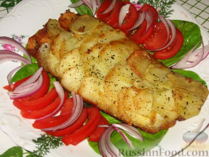 Рецепт Рыба в картофельной чешуе