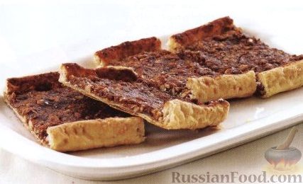 Рецепт Слоеные коржики с орехами и корицей