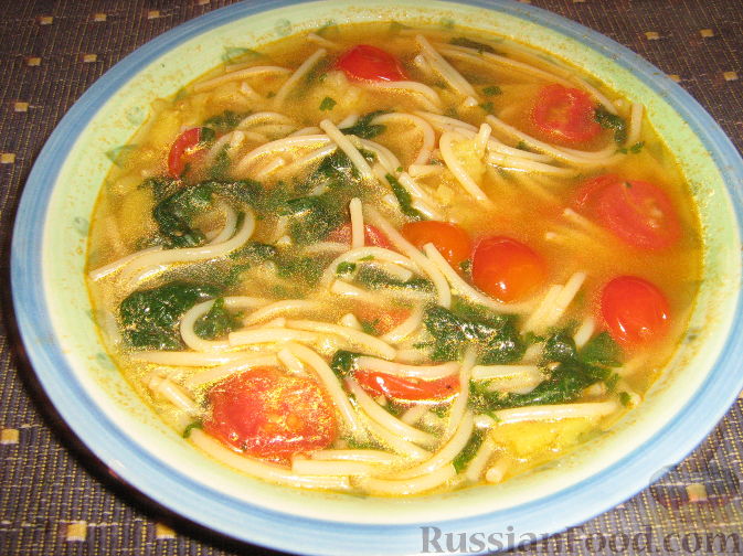 Рецепт Палермитанский летний суп