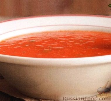 Рецепт Томатный суп-пюре