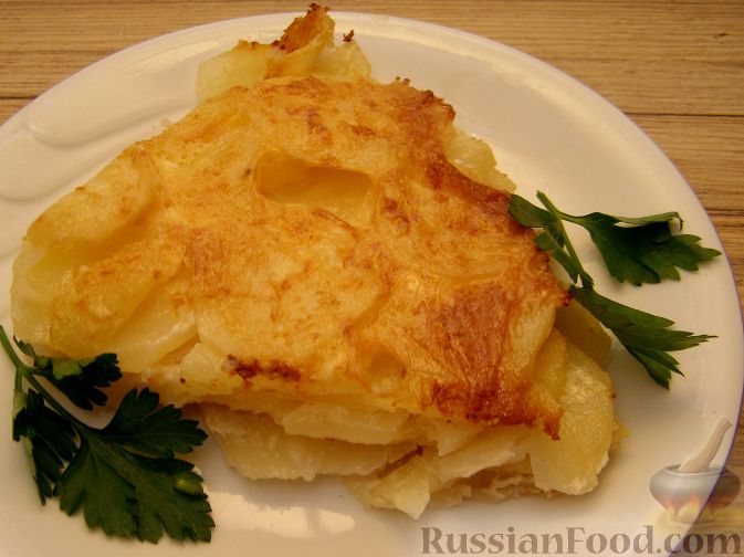 Рецепт Нежнейшая картофельная запеканка