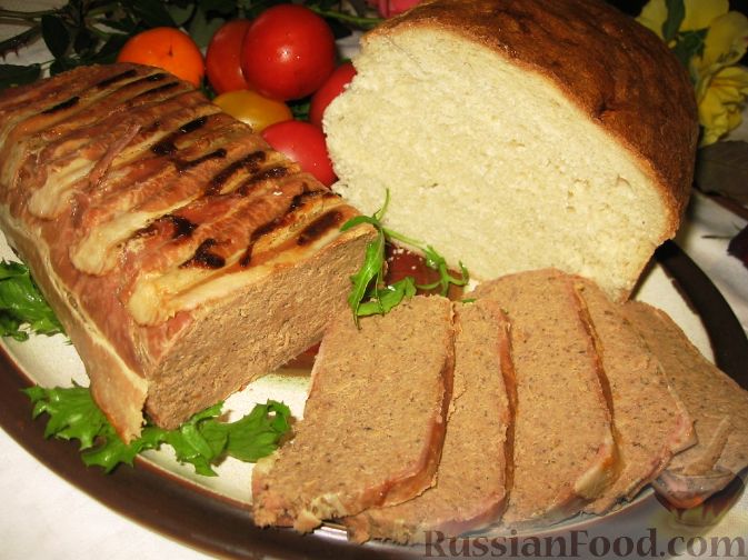 Рецепт Домашний паштет из свиной печени