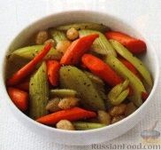 Рецепт Бланшированные овощи