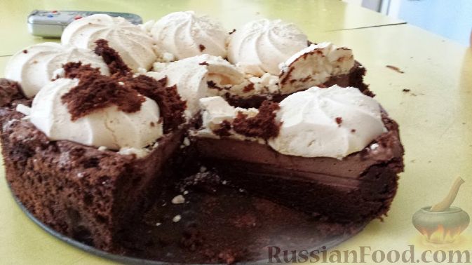 Рецепт Шоколадный торт без муки