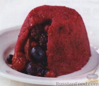 Рецепт Летние пудинги со свежими ягодами