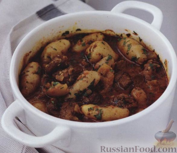Рецепт Баранина (ягнятина) с картофелем