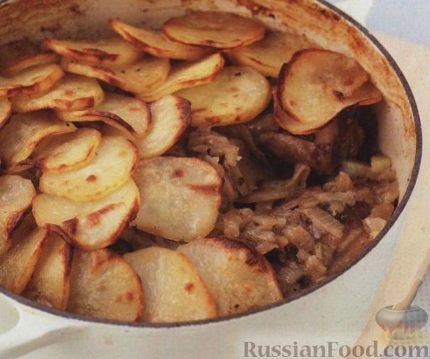Рецепт Баранина с картофелем по-ланкаширски