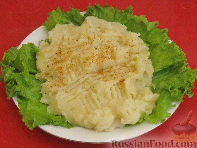 Рецепт Пюре из картофеля и кабачков