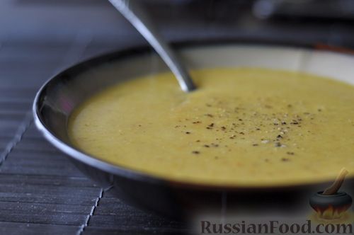 Рецепт Молочный суп-пюре из тыквы и картофеля