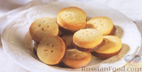 Рецепт Кокосовые печенья-пуговки