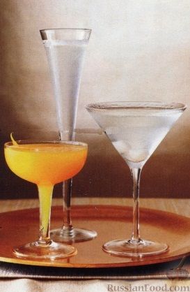 Рецепт Три коктейля из джина