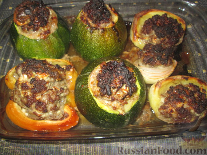 Рецепт Фаршированные овощи