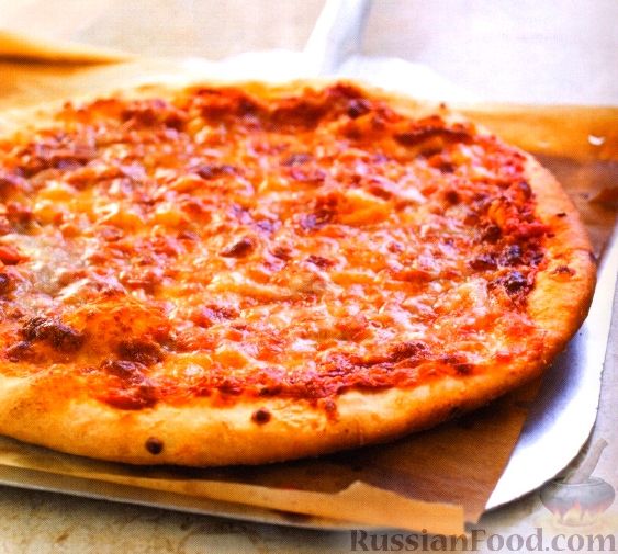 Рецепт Классическая сырная пицца