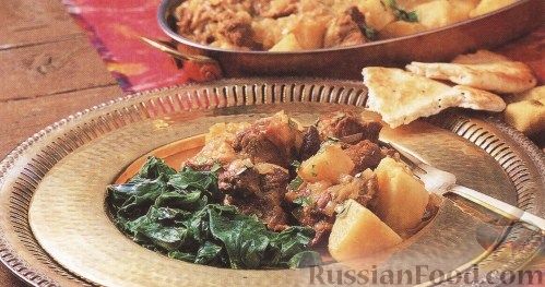 Рецепт Баранина с картофелем
