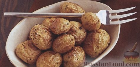 Рецепт Печеный картофель с травами
