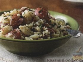 Рецепт Картофель вареный с травами