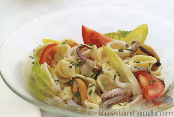 Рецепт Неаполитанский салат из морепродуктов