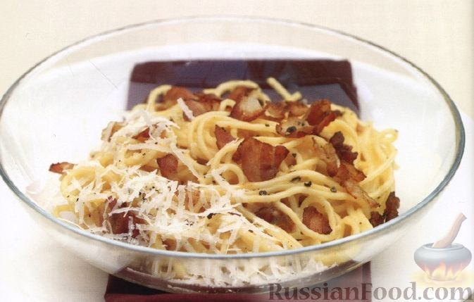 Рецепт Спагетти а-ля карбонара
