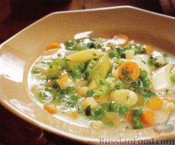 Рецепт Летний овощной суп