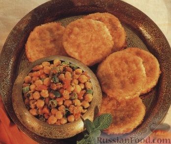 Рецепт Нут с картофельными котлетами