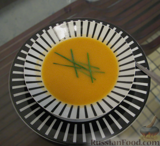 Рецепт Крем-суп на скорую руку из того, что под нее попало :)))