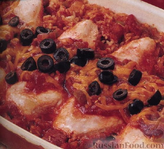 Рецепт Куриные грудки "по-испански"