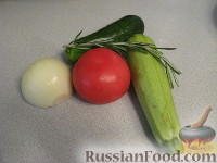 Фото приготовления рецепта: Крем-суп на скорую руку из того, что под нее попало :))) - шаг №1