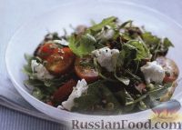 Фото к рецепту: Салат с помидорами и чечевицей