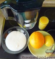 Фото приготовления рецепта: Апельсиновый лимонад / Безалкогольный крюшон - шаг №1