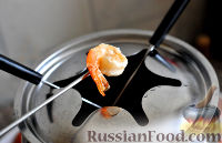 Фото к рецепту: Фондю с креветками