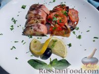 Фото к рецепту: Креветочная рыба  с овощами