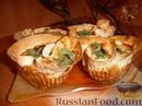 Фото приготовления рецепта: Сливочный десерт с хурмой и овсяными хлопьями - шаг №4