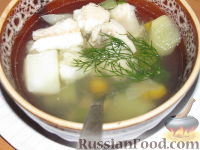 Фото к рецепту: Рыбный суп из сома