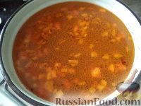Фото приготовления рецепта: Суп из свинины с вермишелью - шаг №12